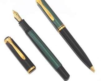 Pelican Souveran M1000 Fountain Pen and Mechanical Pencil 