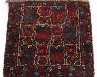 Rare Very Fine Antique Hand Knotted Afshar Rug, ca. 1920s
