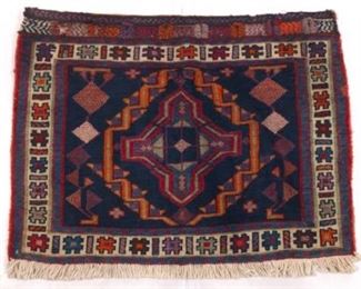 Rare Very Fine Antique Hand Knotted Qashqaie Shiraz Tribal Rug, ca. 1920s 