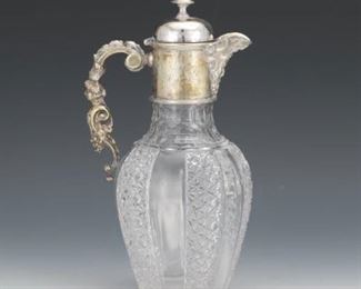 Silver and Crystal Claret