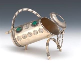 Sterling Silver Wine Bottle Holder