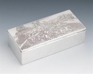 The McChesney Co. Sterling Silver Box