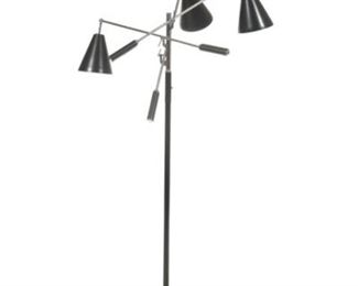 Triennale MCM Floor Lamp, Arredoluce, Designed by Angelo Lelli