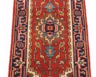 Very Fine Hand Knotted Heriz Serapi Carpet 