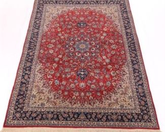 Very Fine Hand Knotted Isfahan Carpet