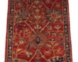 Very Fine Hand Knotted Tabriz Runner 