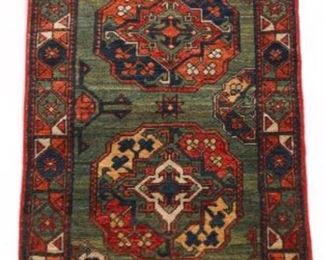 Very Fine Hand Knotted Turkoman Carpet 