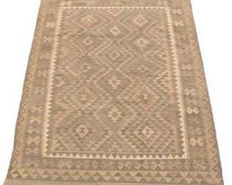 Very Fine Hand Knotted Village Kilim Carpet 