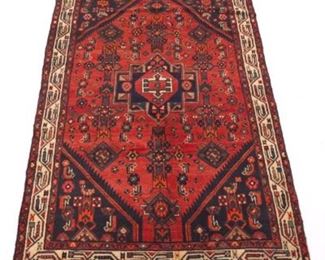 Very Fine SemiAntique Hand Knotted North West Persian Carpet, ca. 1970s 