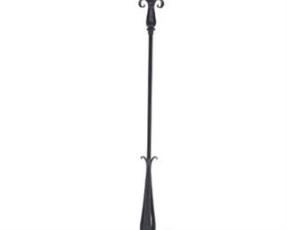 Wrought Iron Arts and Crafts Floor Lamp