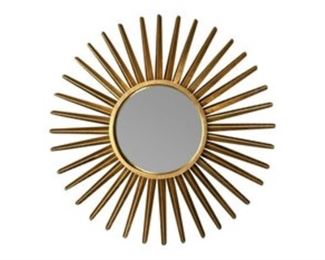 Gold Painted Sunburst Convex Mirror
DIMENSIONS
29 x 29 x 2 in