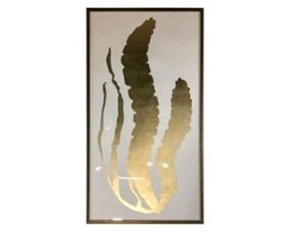 Lillian August, Gold Leaf Sea Grass 1 Original Purchase Price: $1725
DIMENSIONS
38 x 72 x 2 in