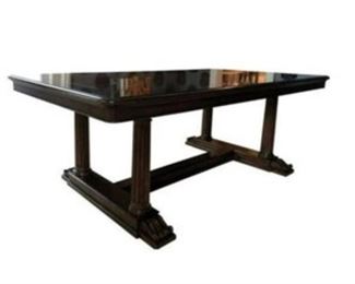 Bernhardt Trestle Dining Table
Shows small signs of wear
DIMENSIONS
81 x 30 x 47.5 in