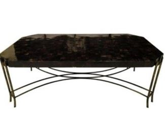 Oly Wren Cocktail Table CONDITION
Missing some pieces of veneer.
DIMENSIONS
54 x 18 x 30 in