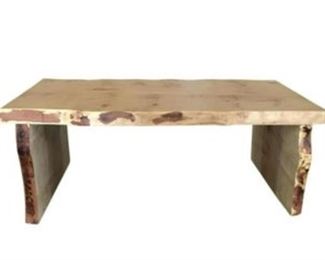 Custom Raw Edge Maple Slab Coffee Table
DESCRIPTION
Retail: $1,510
DIMENSIONS
48.25 x 18 x 26 in