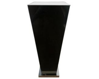 Brushed Silver Cone Pedestal Table DIMENSIONS
13.75 x 41.75 x 13.75 in