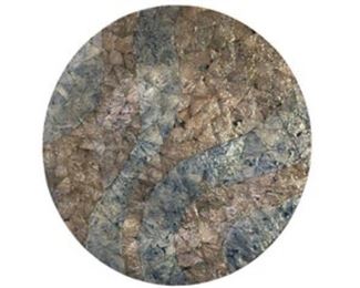 Round Mosaic Sculpture
DESCRIPTION
Diameter 35.75in,
From the wall, the depth is 2.25in,
Art piece is 0.25in thick.
DIMENSIONS
35.75 x 35.75 x 0.25 in