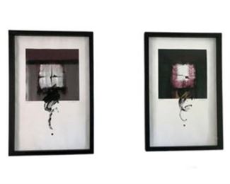 Abstract Art, Signed, Set of 2 DESCRIPTION
Signed