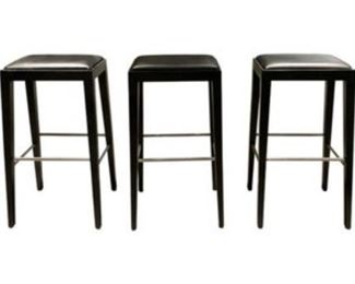 Black Leather Bar Stools DIMENSIONS
16 x 31 x 10 in