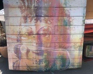 Original Painting on Wood