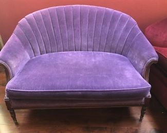 Vintage Purple Couch