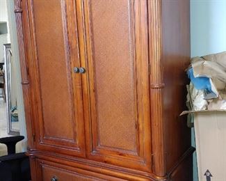 Armoire=Tommy Bahama Style 78" Tall x 41" Wide x 22" Deep