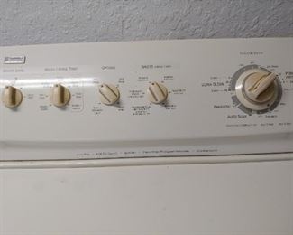 Kenmore Washing Machine & Driyer, Cream Color