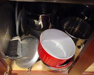 New pots pans utensils