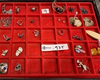 sterling silver and other jewelry