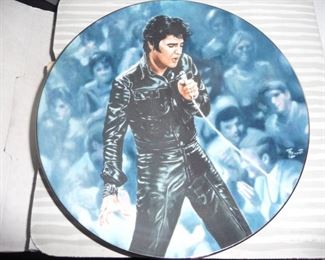 nib Elvis collector plate