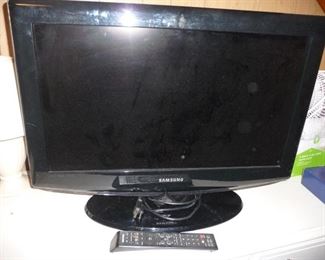 Samsung TV with remote