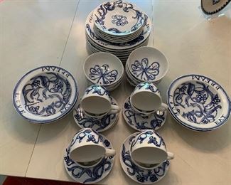 RVAN HOFFMAN set of dishes
