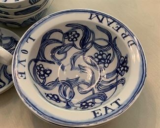 RVAN HOFFMAN set of dishes