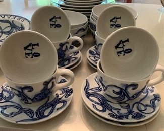 RVAN HOFFMAN set of dishes