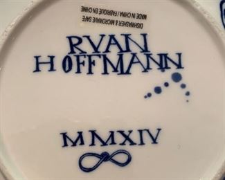 RVAN HOFFMAN set of dishes