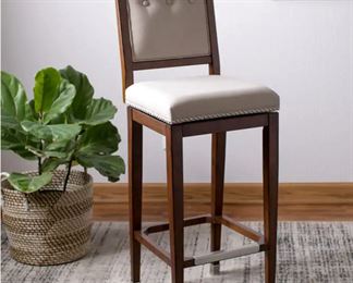 Belham Living Ivory Kingston Extra Tall Bar Stool