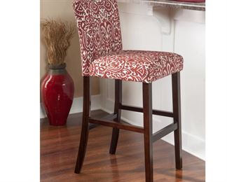 Linon Morocco Bar Height Stool In Lava