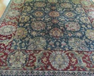 family room rug Indian 9'9"nxn7'8.5"