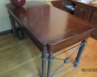 leather top desk