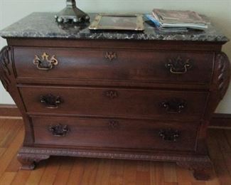 marble top bombay chest