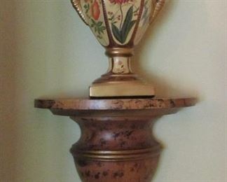 pair of sconces urns