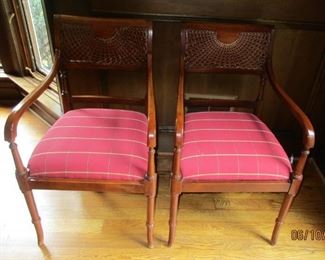 pair chairs Hekman