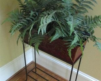 rectangle planter and stand