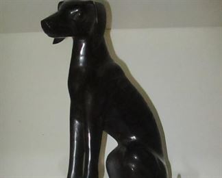 dog statue