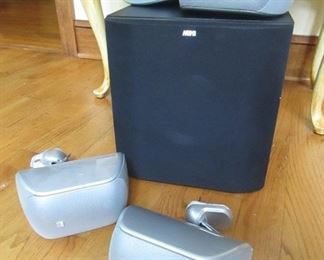 Bowers and Wilkens sub woofer surround sound A5 W 675
