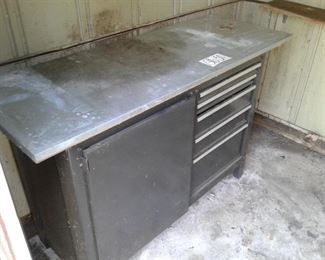 Craftsman Metal Workbench and Tool Chest