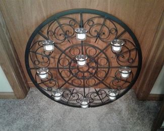 Tea Light Wall Hanging