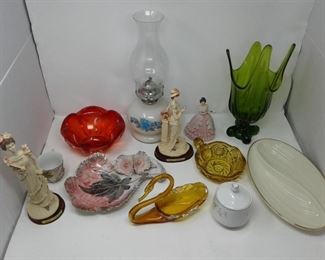 Collectible Colored Glass Home Decor