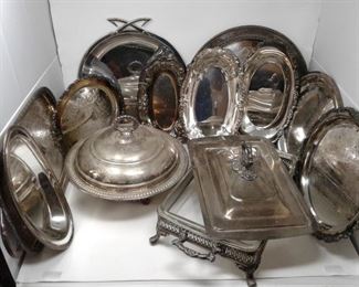 Silver Trays and More