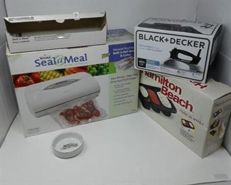Seal a Meal, Black Decker Classic Iron Lot